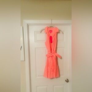 Lilly Pulitzer Shellona Eyelet Coral Dress